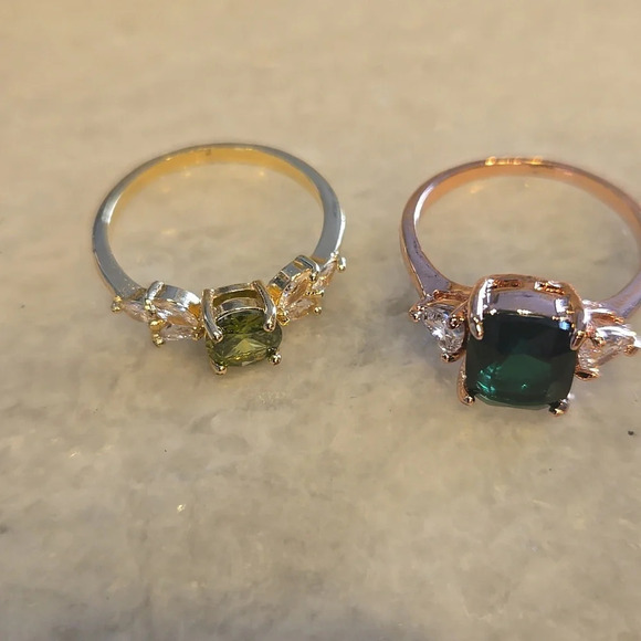 Womens zirconia rings New size 9 Lot SALE - Picture 9 of 12